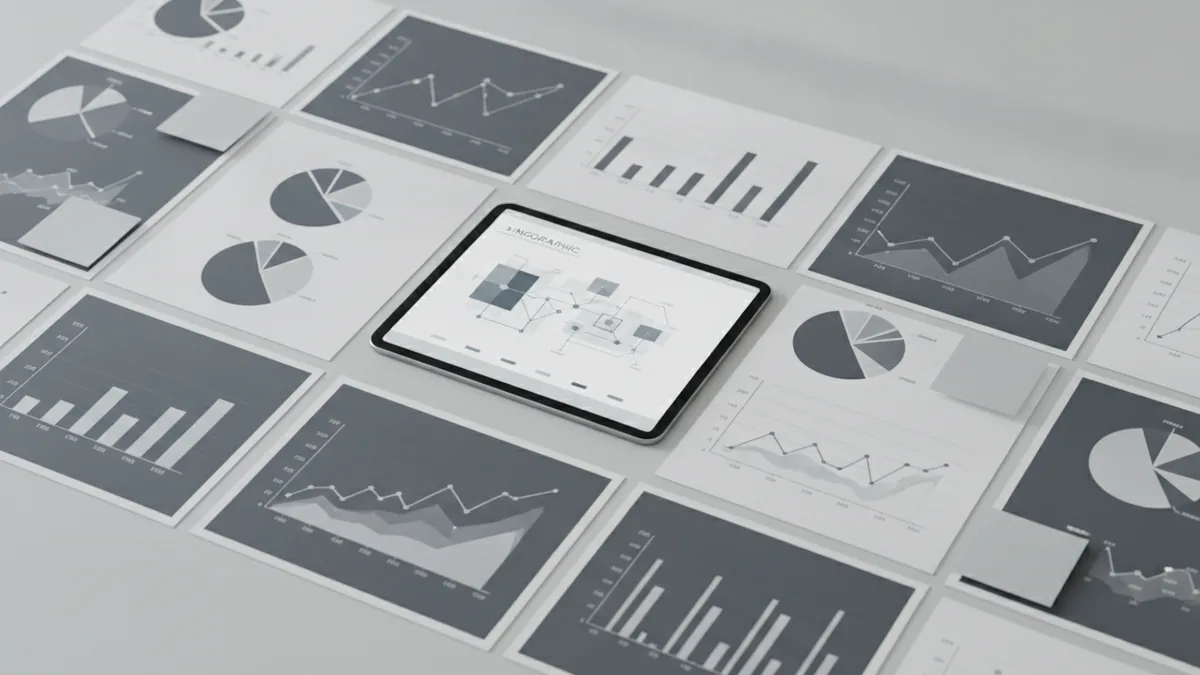 Components and proof Organized layout of components and data visuals for an effective fintech pitch