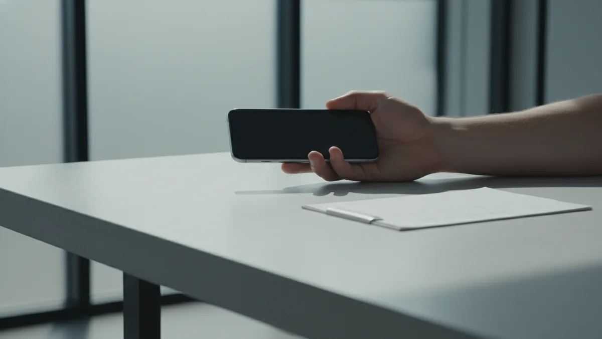 Reviewing loan details on a mobile device for EMI reference