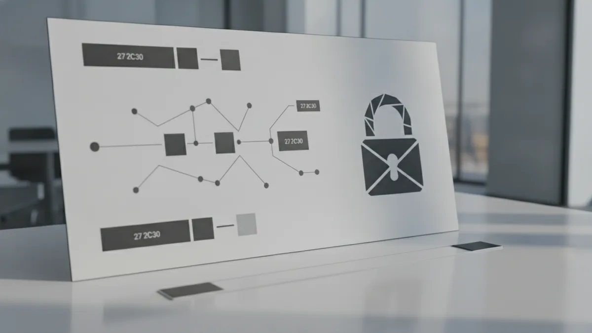 Fees, security, and reporting Secure payments dashboard concept showing security and decision-making signals