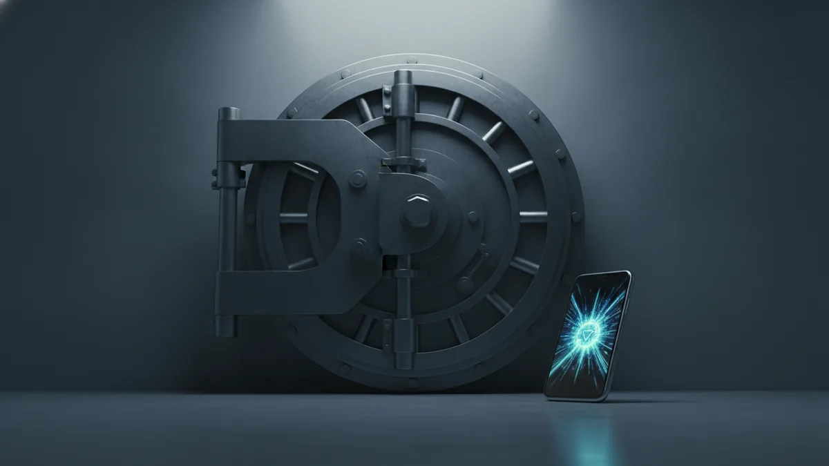 Security and support trade-offs Secure environment illustrating security risks and account protection needs in fintech.
