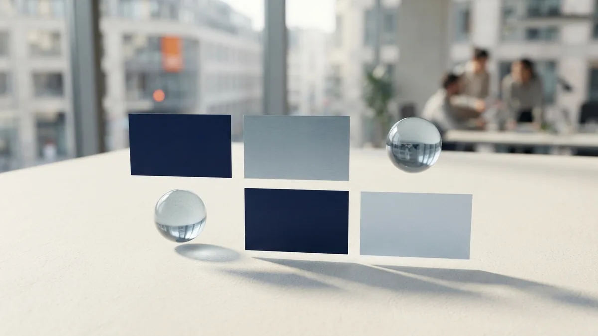 Blank objects and connected nodes representing organized driver payment records