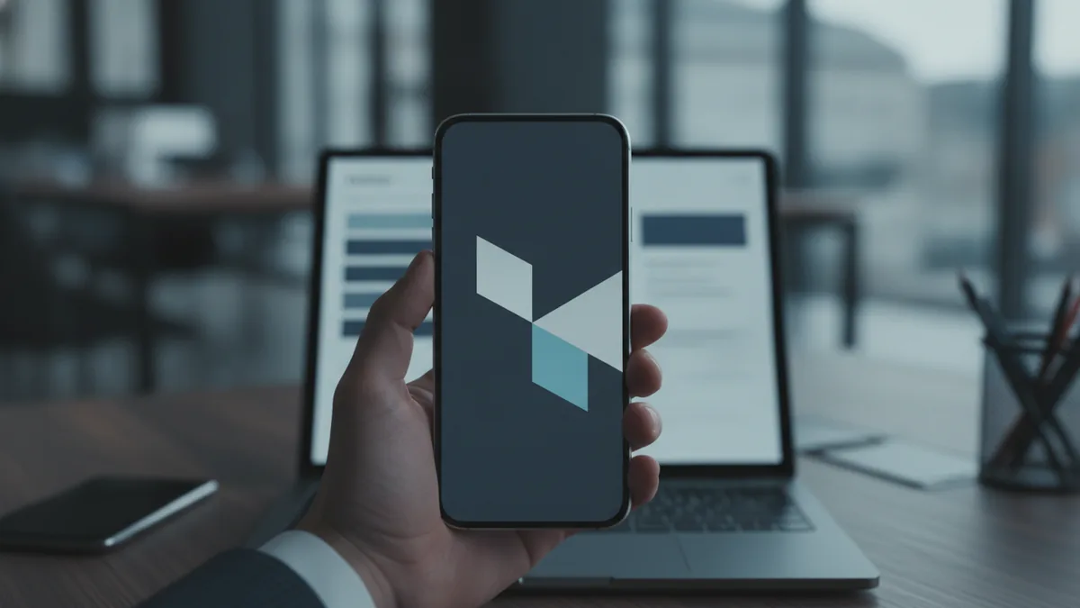 Consent starts the flow Customer authorizes data access using a mobile device in a privacy-first setting.